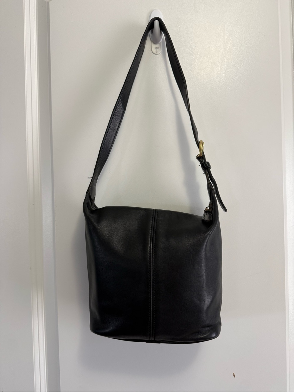 Vintage Coach Mini Bucket 1997 4148 Black